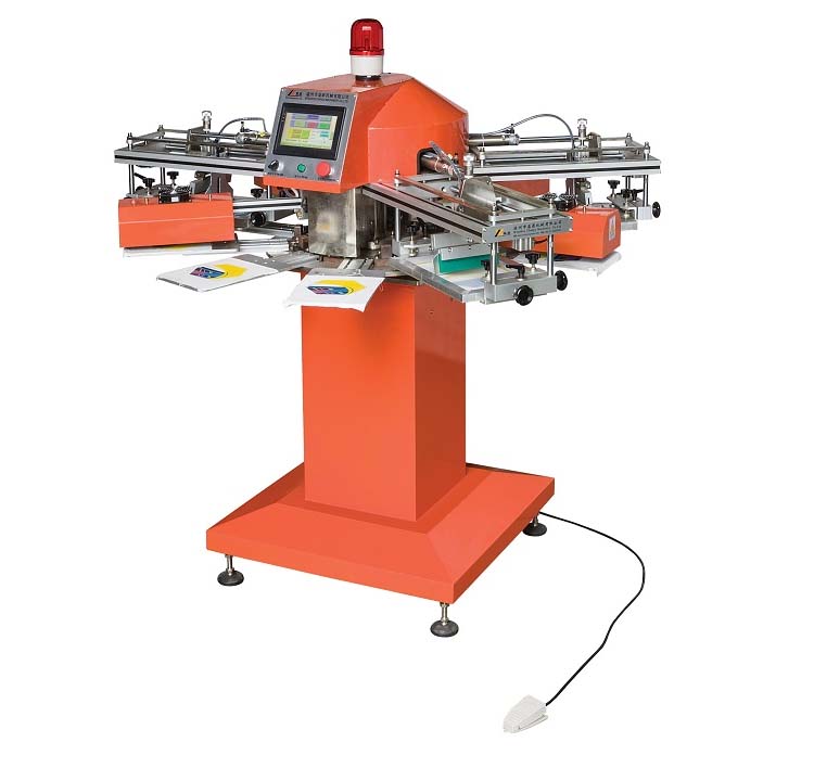 High Speed Tagless / Label Screen Printer